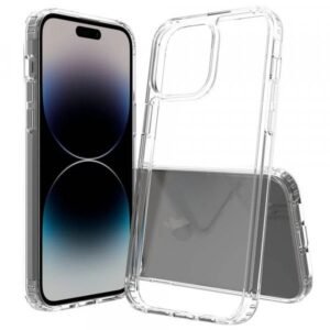 Clear Shockproof Anti-Scratch Transparent Bumper Protection TPU Phone Case for Apple iPhone 14 / 13 (Clear)