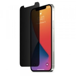 Privacy Anti-Spy Full Cover Tempered Glass Screen Protector for iPhone 14 Plus [6.7] / iPhone 13 Pro Max [6.7] (Black)